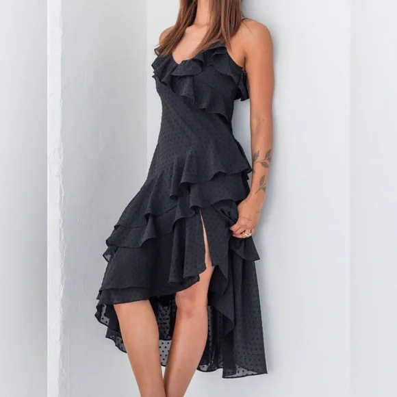 Rumored Cha Cha Midi Dress - Picture 4 of 7